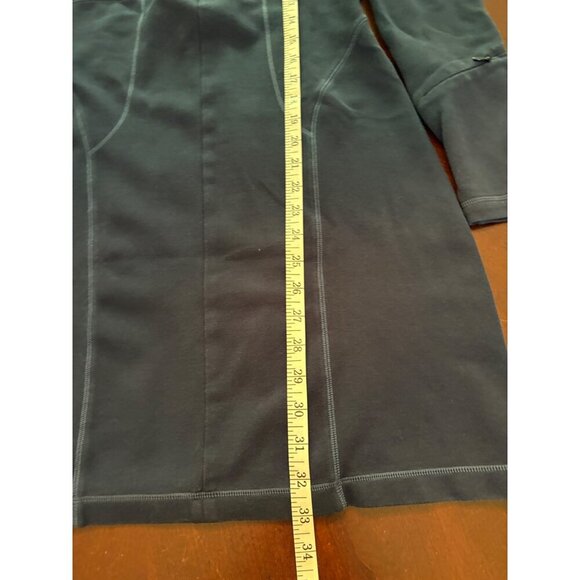 Athleta Casual Long Sleeve Knee Length Activewear Cassidy Dress Blue Size Small - Picture 9 of 14